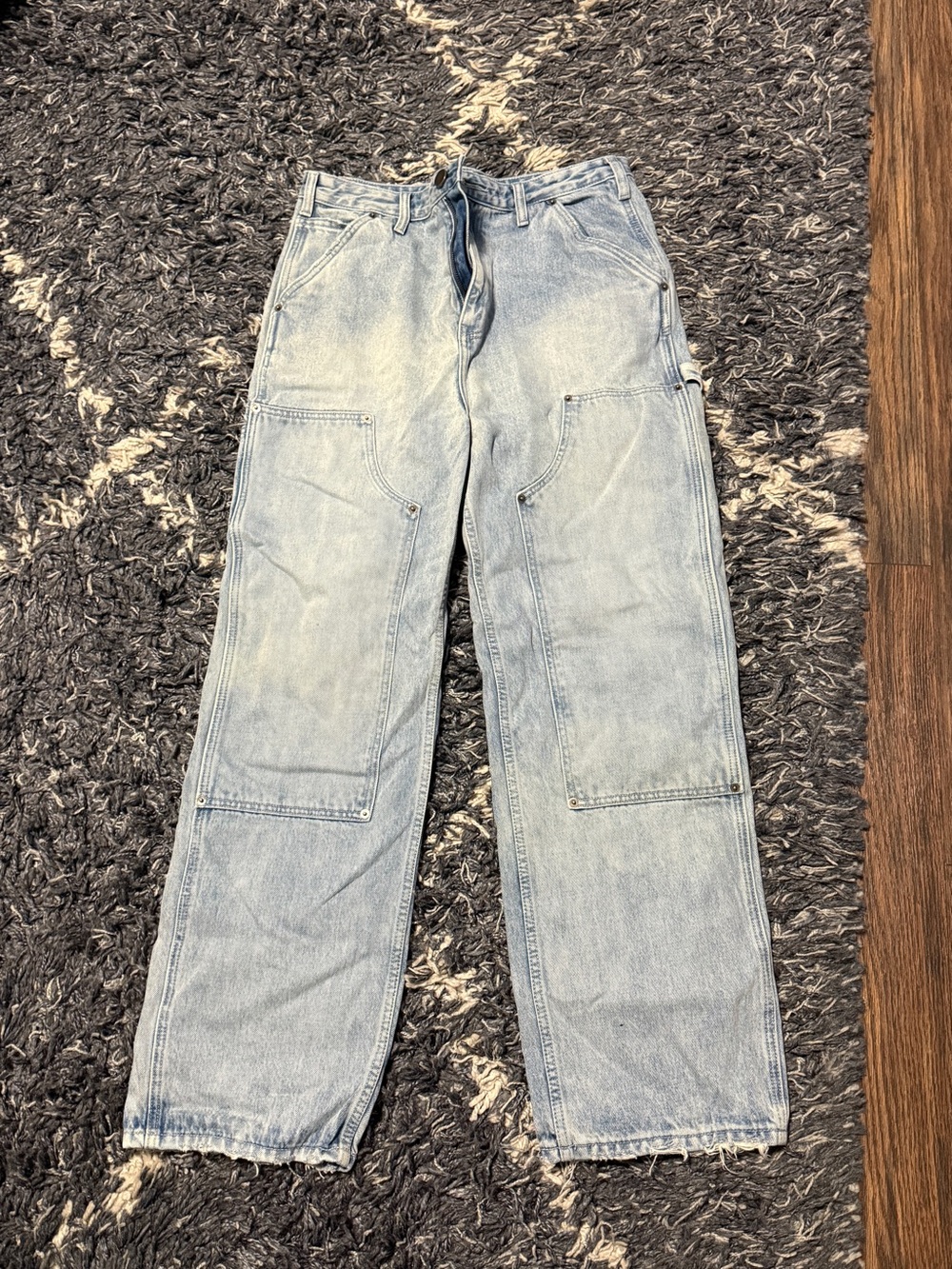 Men’s Light Wash Elwood Workwear Jeans